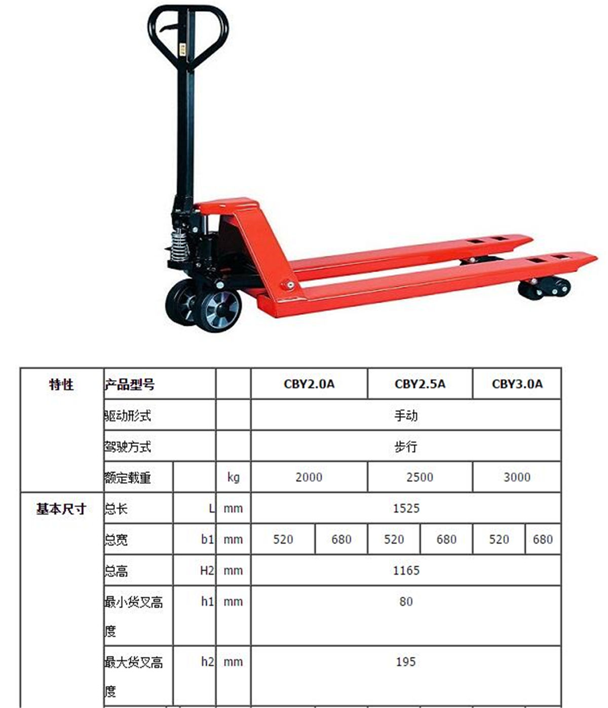 油压托盘车